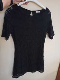 Czarna sukienka mini Orsay
