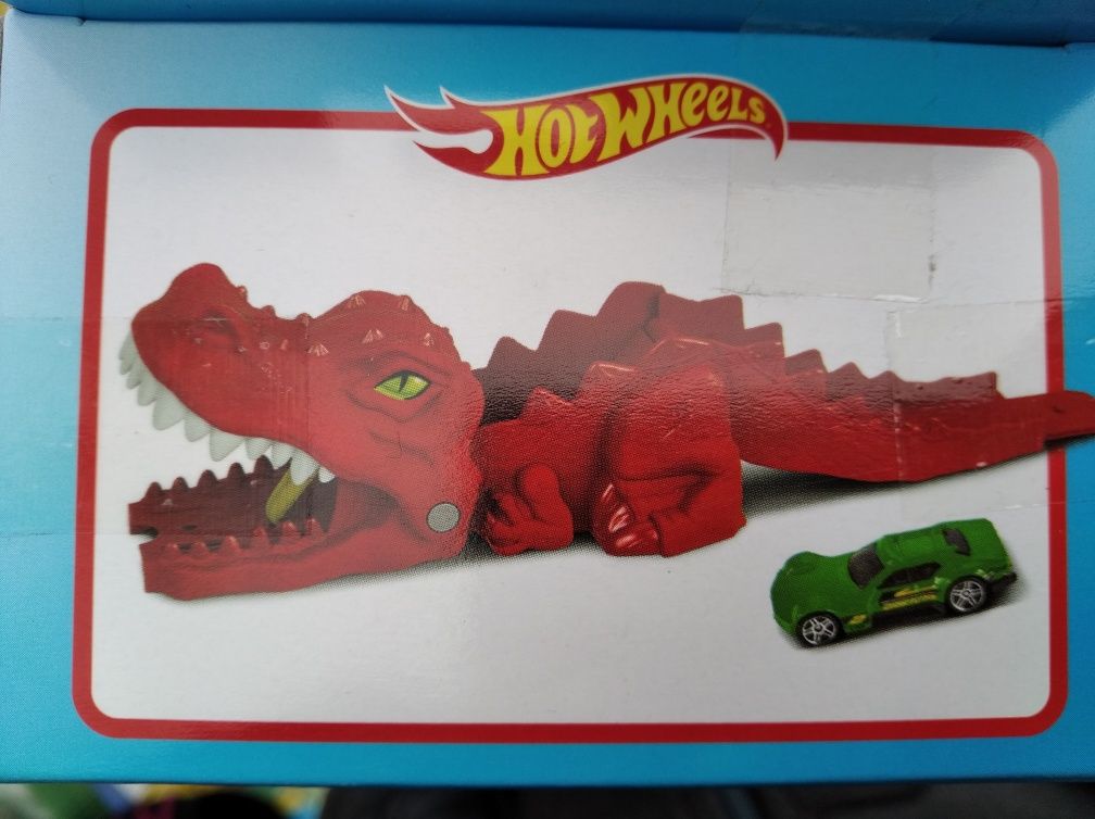 Zestaw Hot Wheels Wyrzutnia Dino +Autko