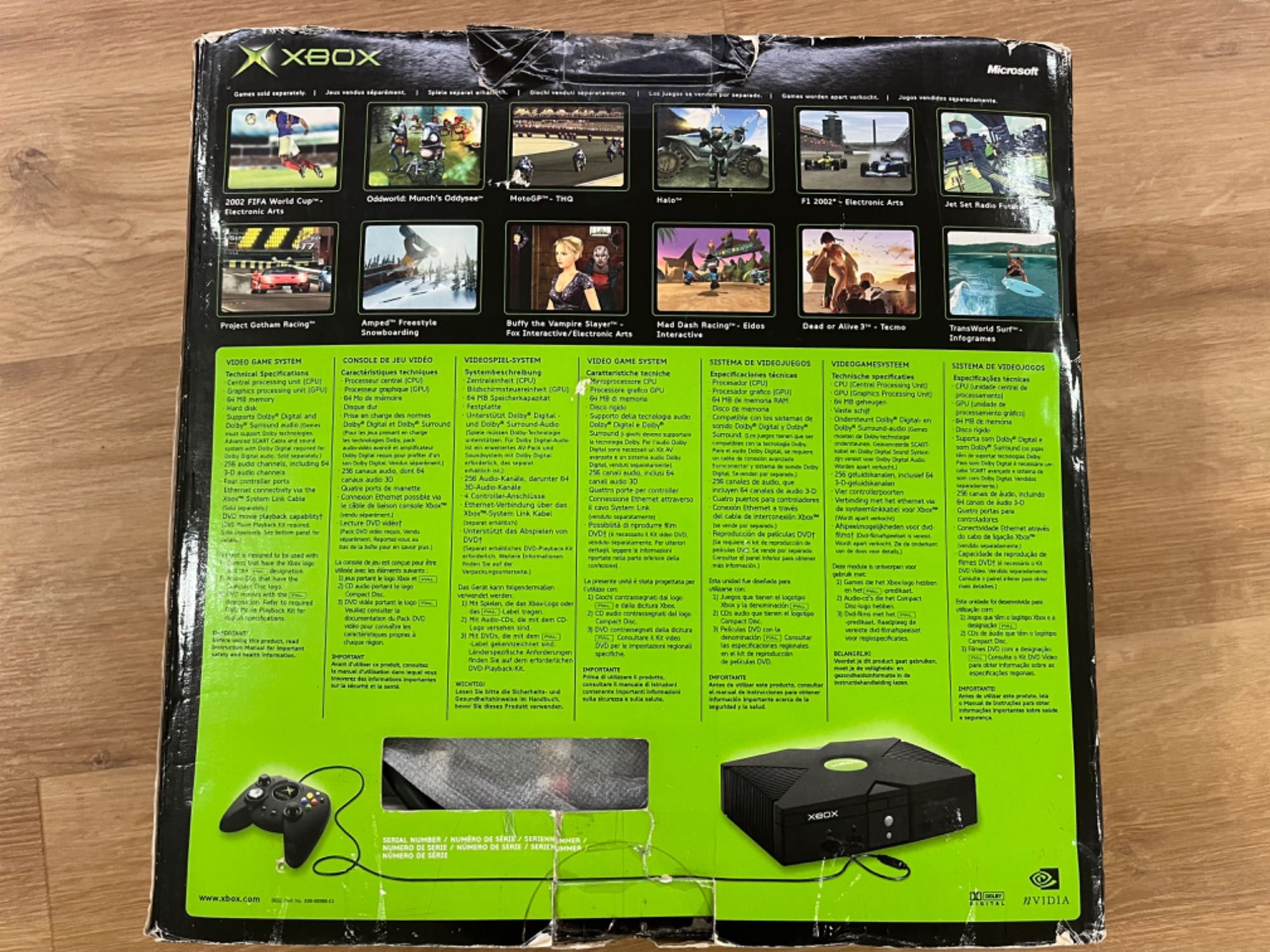 Xbox 1 original - Completa na caixa