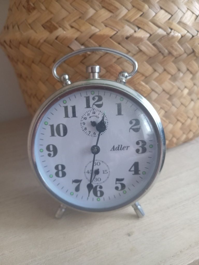 Zegarek budzik Adler retro