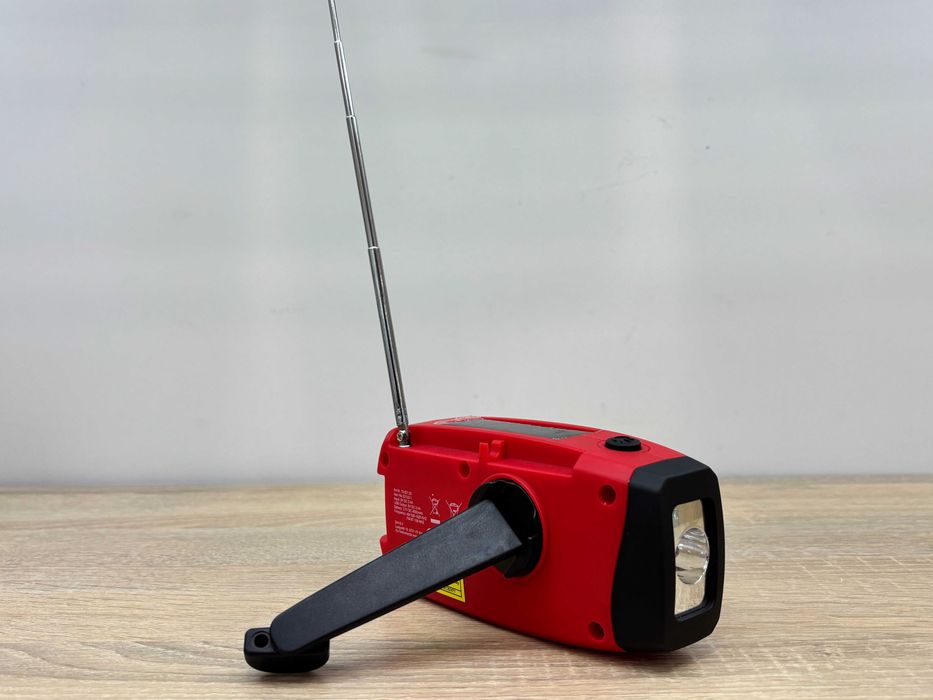 Radio-Powerbank-Latarka Crank Radio nieużywane