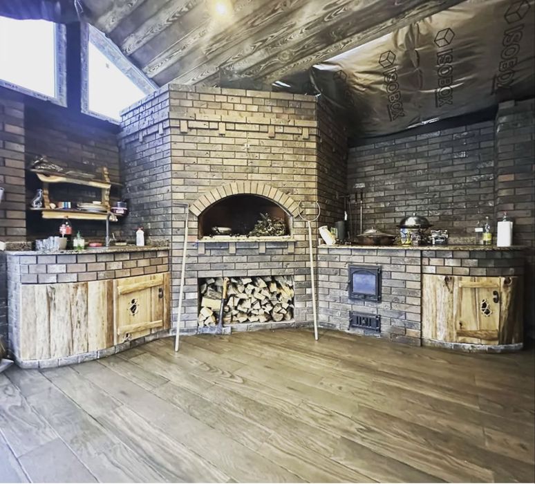 Строительство печей барбекю комплексов и беседок зон отдыха