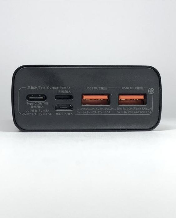 Павербанк Baseus 20000 22.5w baseus adaman black