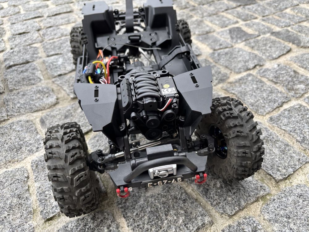 Hard body RC 1/10 Axial Scx10 III Jeep Cj-7