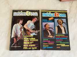 Revistas música e Som n 20 e n 80