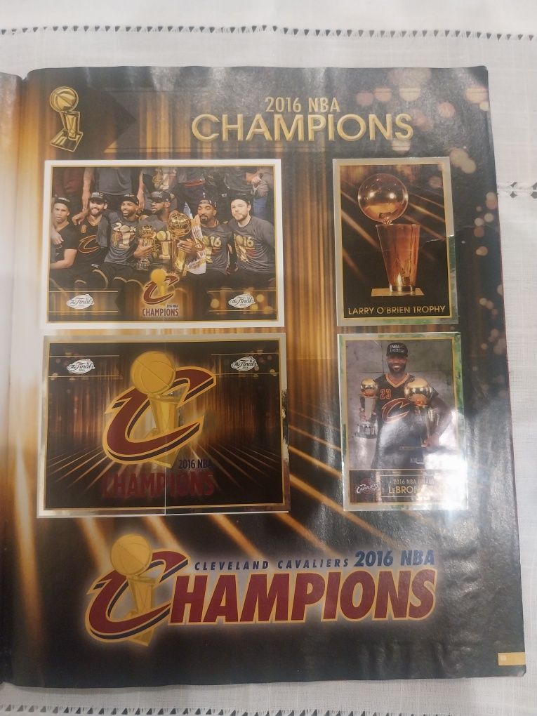 Caderneta Completa Nba 2016/17