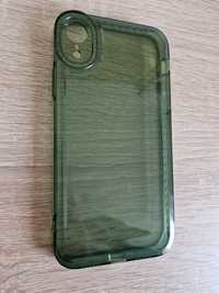 Etui Crystal Diamond 2mm Case do Iphone XR Przezroczysty zielony