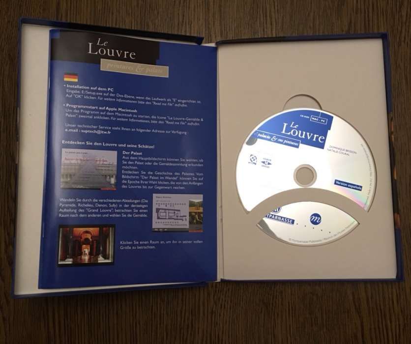 Płyta CD - Le Louvre - zwiedzaj Luwr