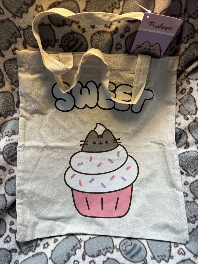 Nowa torba kotek pusheen ciastko