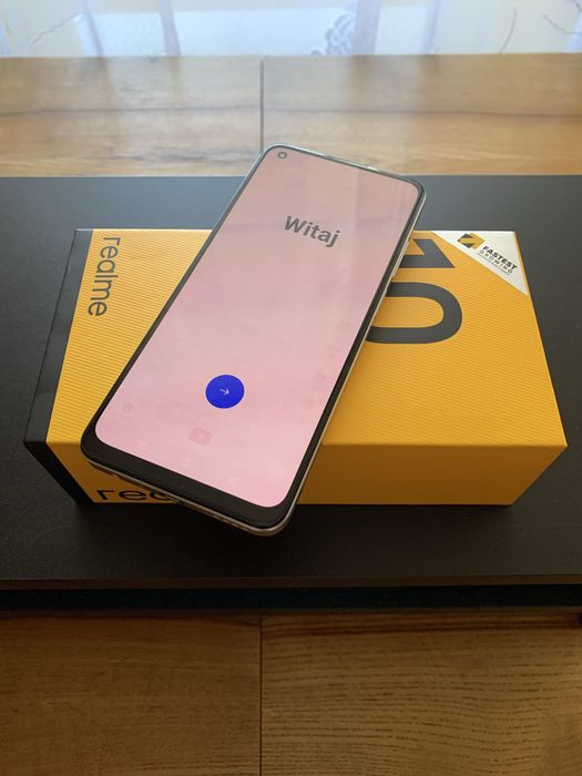 Smartfon biały Realme 10 pamięć 128 GB