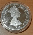 Moeda Queen Elisabeth II 2014 prof