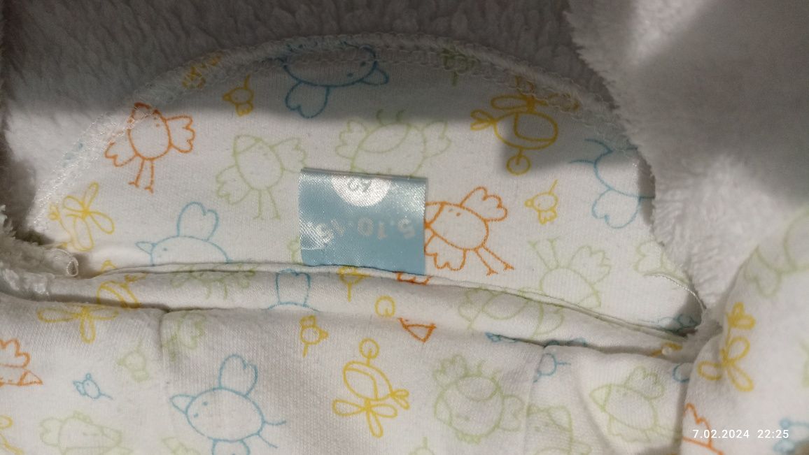 Bluza niemowlęca polarowa 62