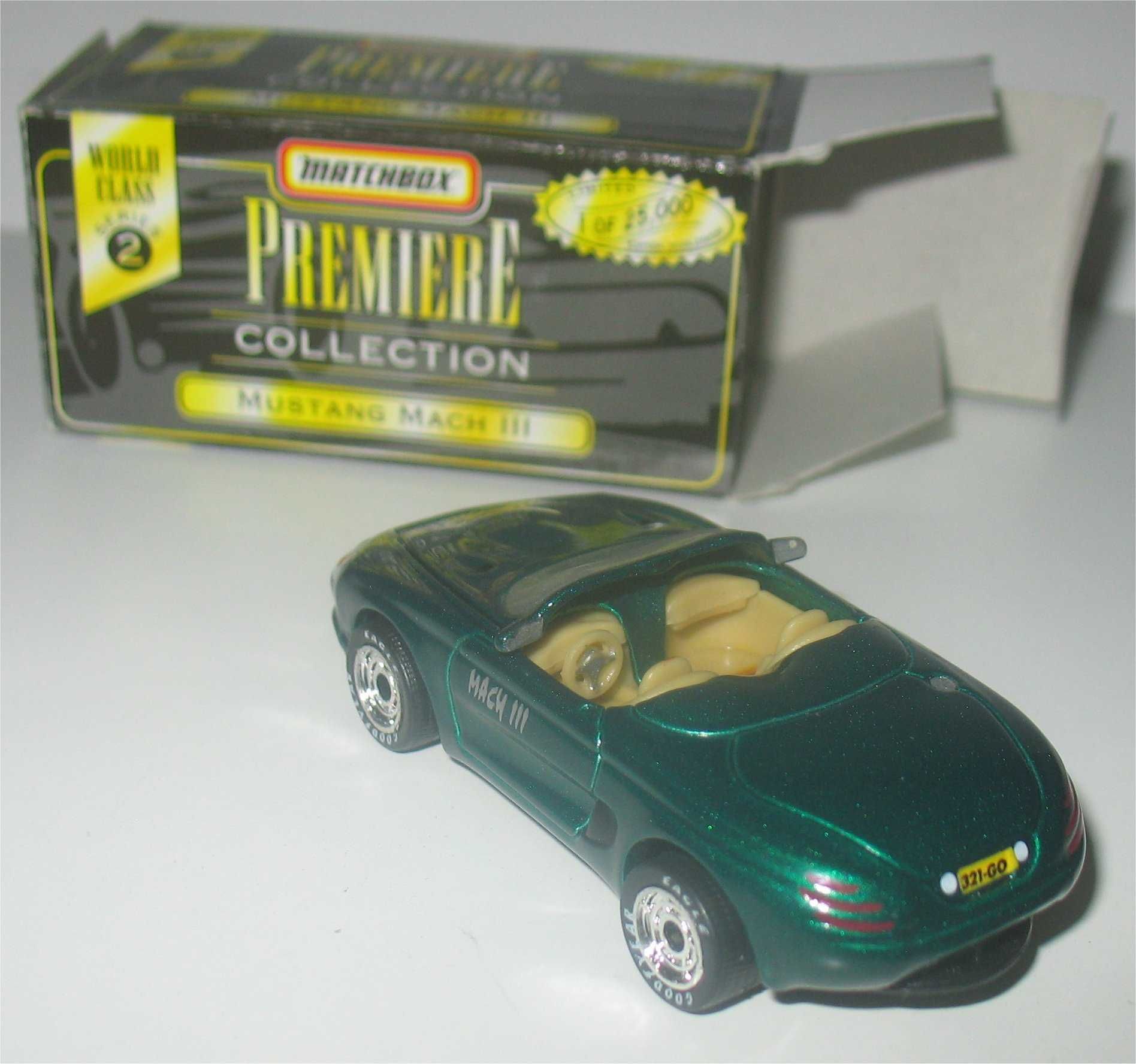 Matchbox - Mustang Mach III (Premiere Collection - 1997)