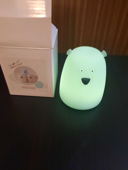 Nowa lampka dla dziecka, miekka