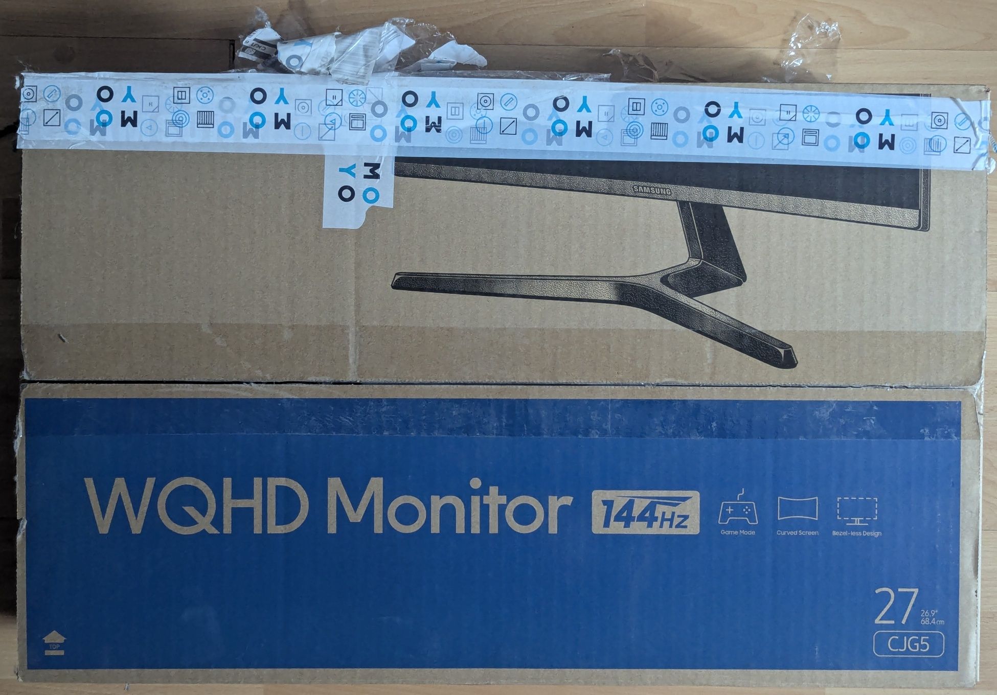 Samsung Curved Monitor 27" 144hz 2k VA C27JG5x