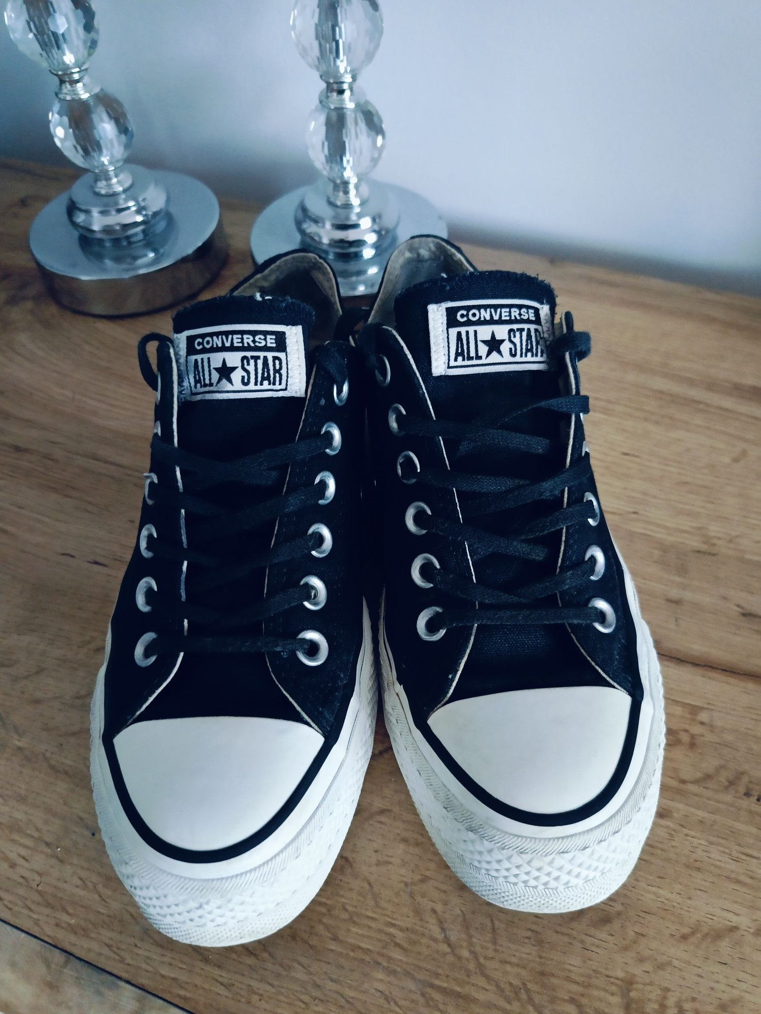 Trampki all Star Converse 36,5 czarne platforma