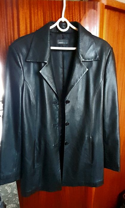 Піджак жіночий шкіряний, р.XL