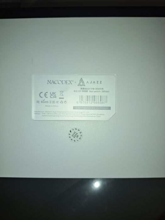 Przewodowa klawiatura gamingowa AJAZZ NK68 65%