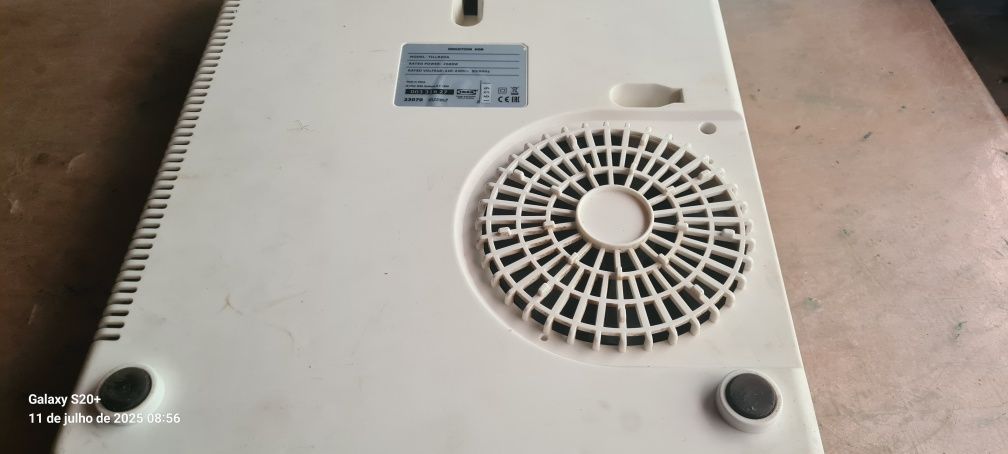 Placa de indução  (SÓ DE UM BICO)