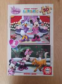 2 puzzles Minnie e Margarida para 5+ em ótimo estado