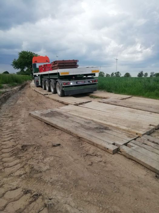 Sprzedam drewniane plyty drogowe , na trudny teren  pod ciezki sprzet