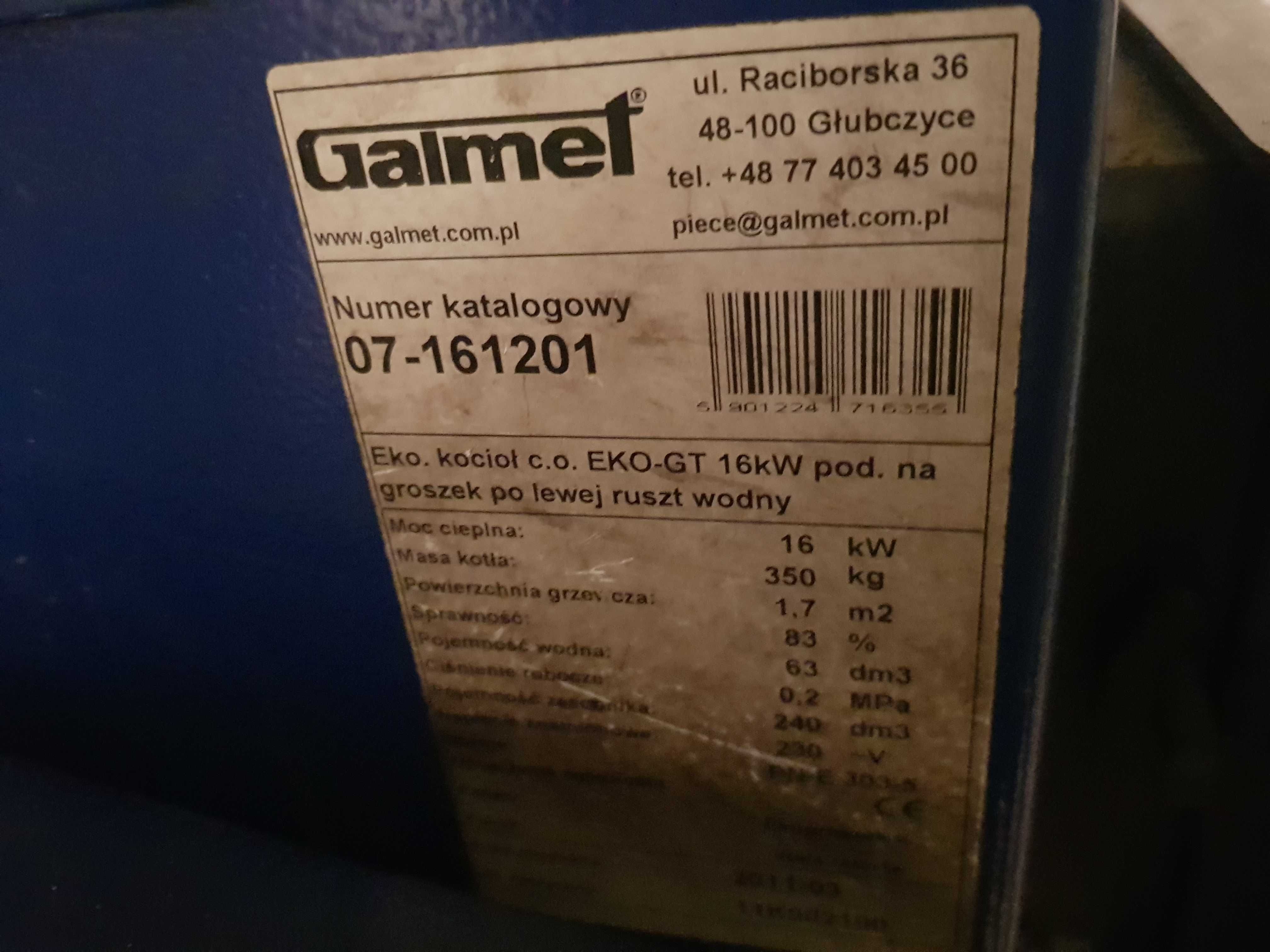 Galmet 
Kociol c.o. wodny EKO GT- KWPD 16