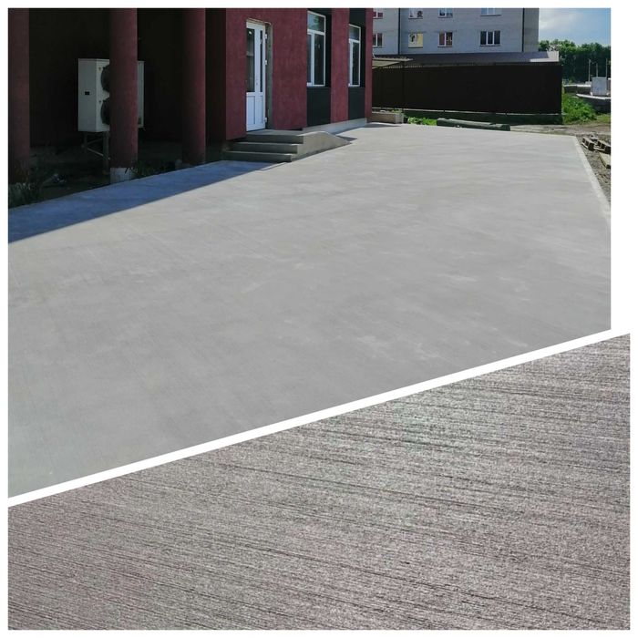 Бетонна підлога. Топінг. Промислова бетонна підлога.