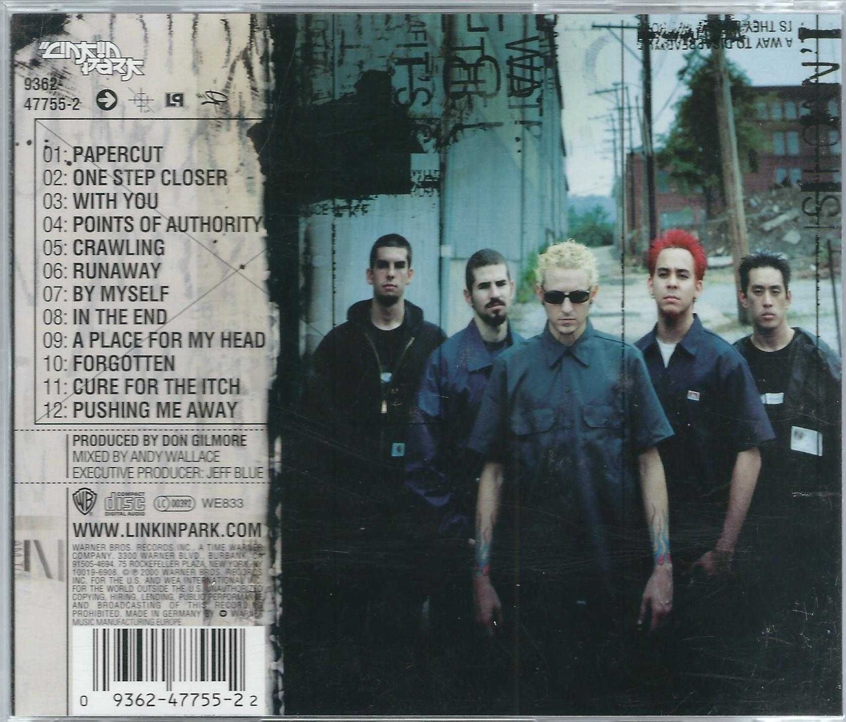 CD Linkin Park – Hybrid Theory (2000) (Warner Bros. Records)