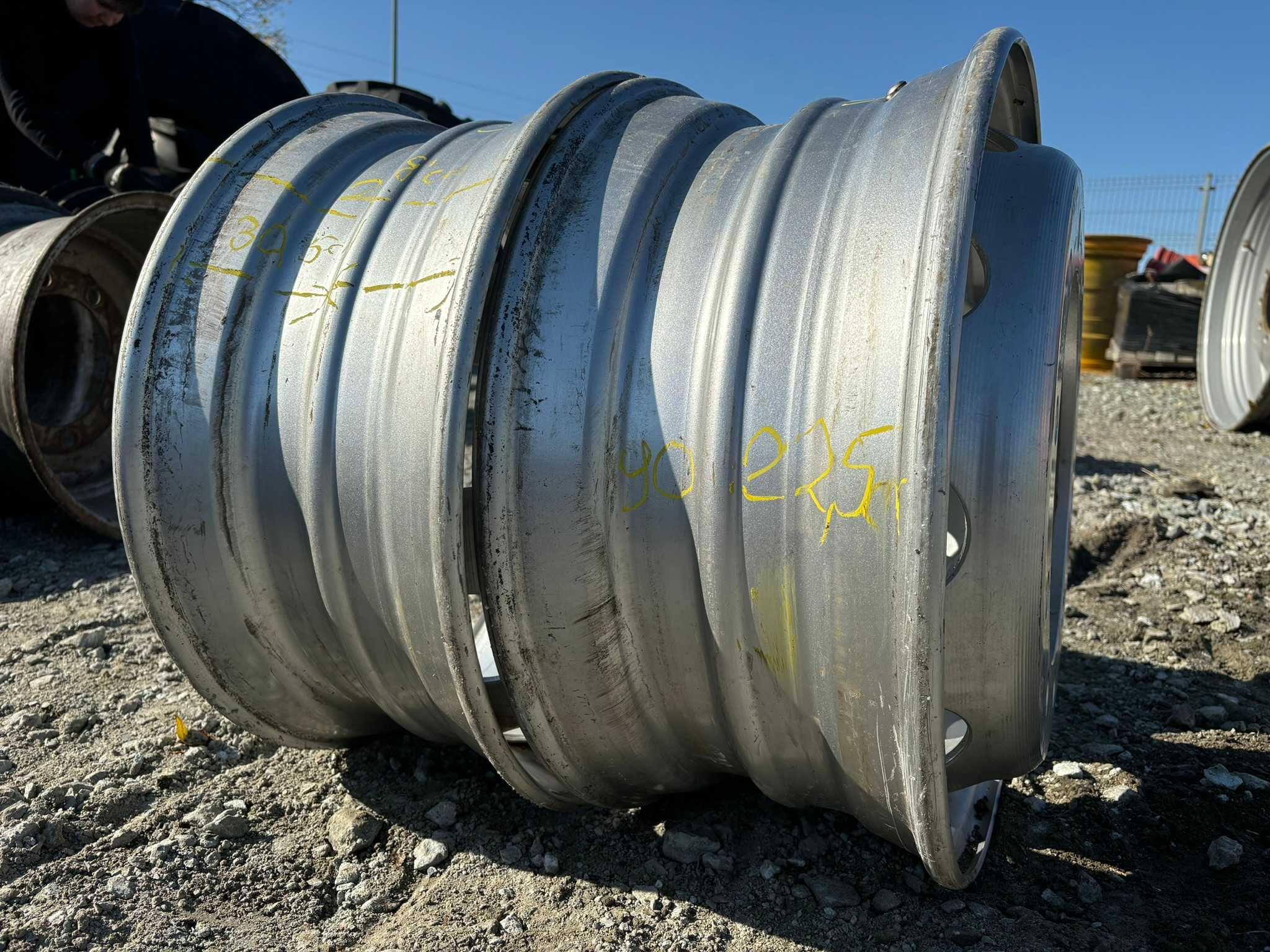 Felga Felgi Ciężarowe Tir Przyczepa Naczepa 22.5" 22.5x9 10 ŚRUB