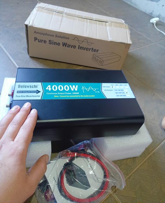 Преабразователь 12 220 4000,пиковая,2000 рабочая мощность