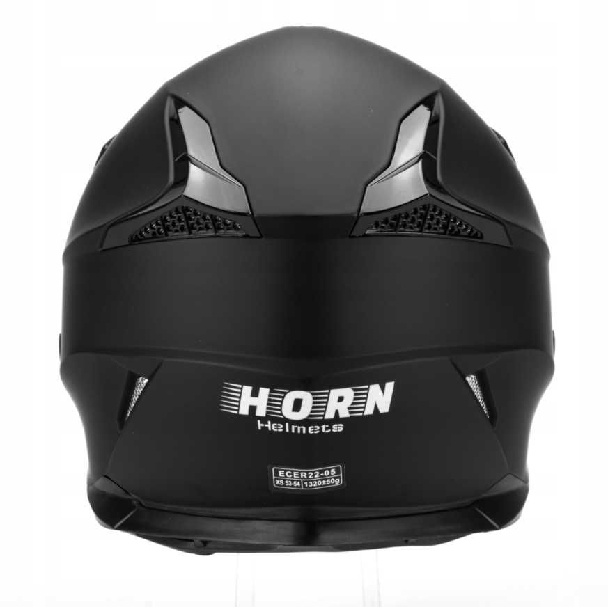 Kask Motocyklowy Cross Horn 915 gratis gogle XS-XL