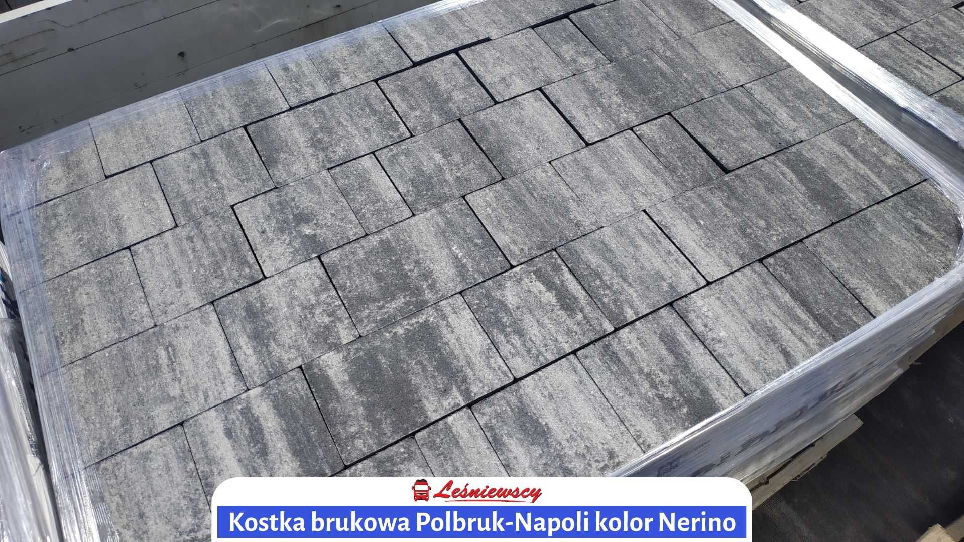 Kostka brukowa Polbruk-NAPOLI na podjazd/taras/schody gr.6cm transpor