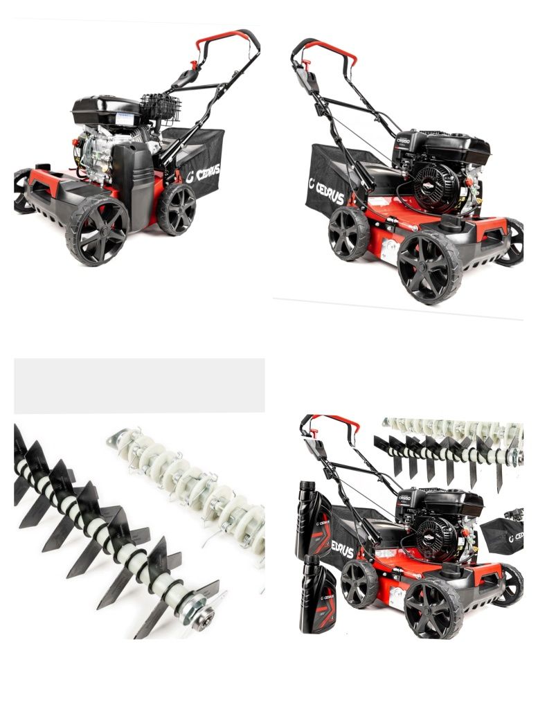 Wertykulator spalinowy 2w1 Aerator, Glebogryzarka Spalinowa