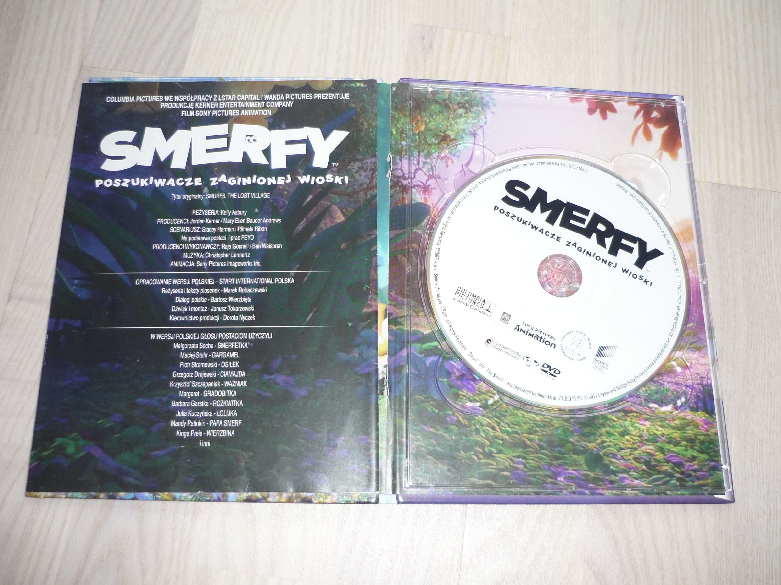 Bajki DVD Smerfy, Balerina, Pingwiny Z Madagaskaru Zestaw