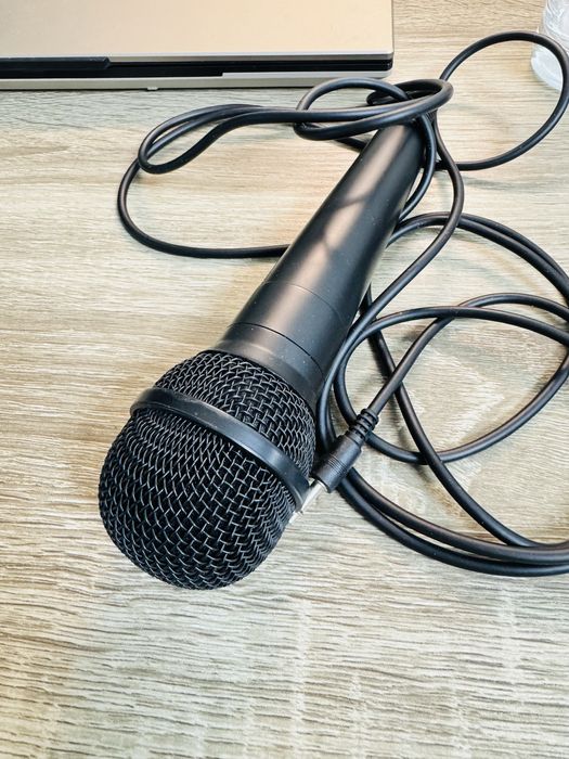 Ручной микрофон, подключение 3,5