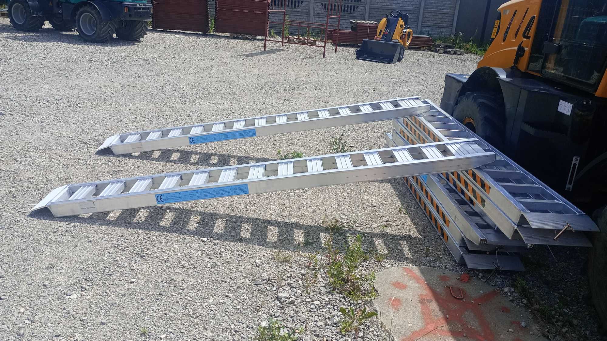 Najazdy aluminiowe 3m do 3000 ton 3m 2500 kg ,
