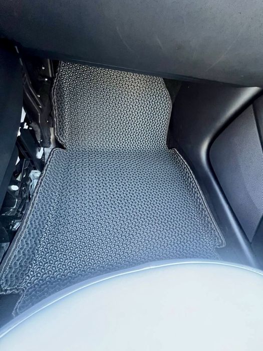 3DEva килимки в салон+багажник на Tesla Model 3 з бортами та 3д лапо
