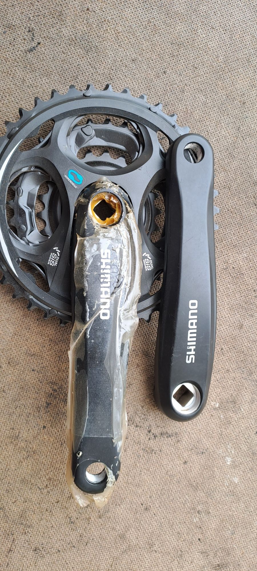 Шатуни  Shimano 6 - 9 передач, лівий... окремо  170мм.