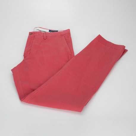 Spodnie Polo Ralph Lauren malinowe chino stretch slim fit 30/32