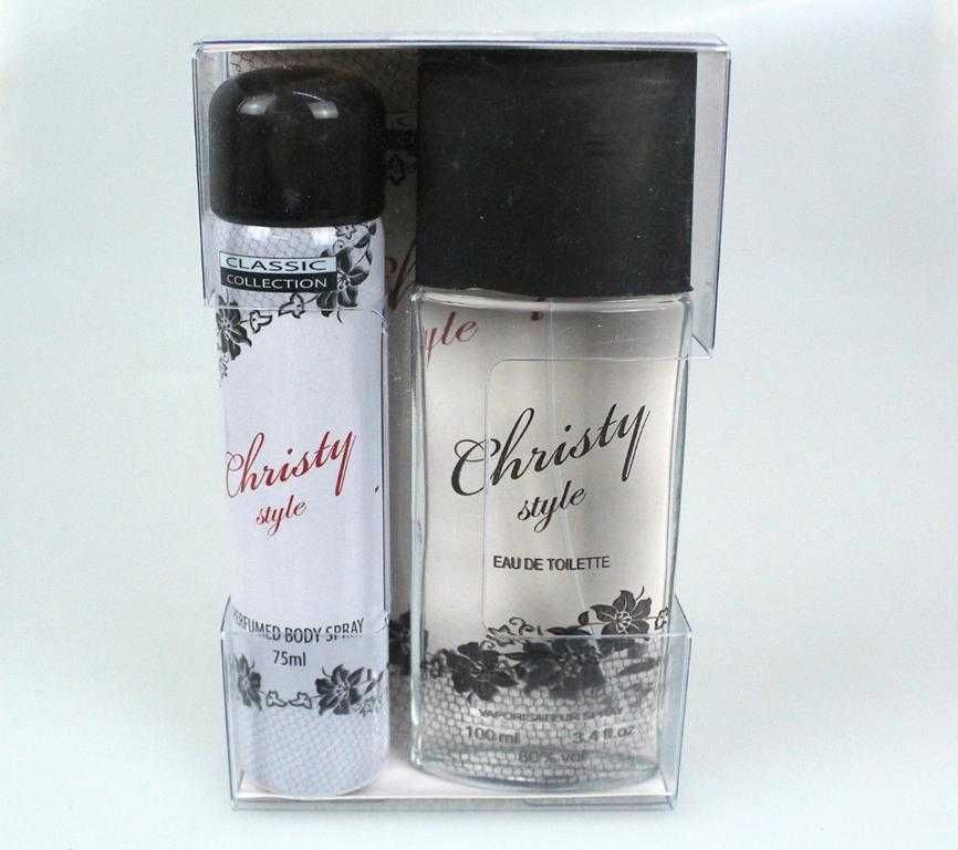 Zestaw Dezodorant 75 ml + Woda toaletowa 100 ml  CHRISTY