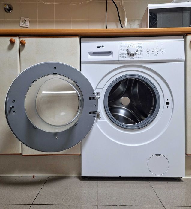 Máquina de Lavar Roupa KUNFT KWM5315 — 6 kg | 1000 rpm | Branco