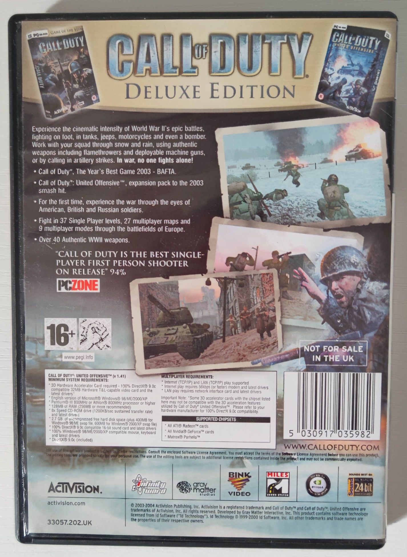 Gra Call Of Duty Deluxe Edition (PC)