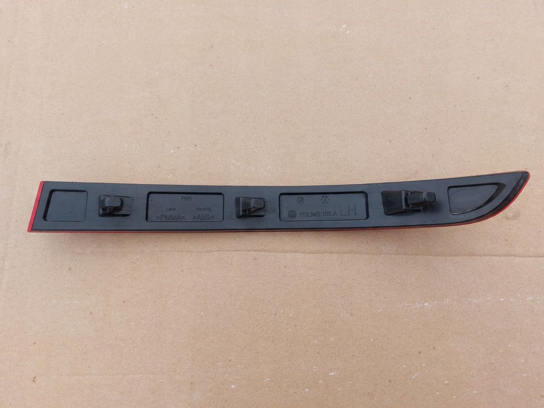 Vw Touran I Lift Odblask Zderzaka Lewy Tył 1ta Oryginał 07-10r