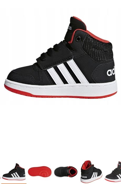Buty ADIDAS Hoops Mid B75945, rozm 21