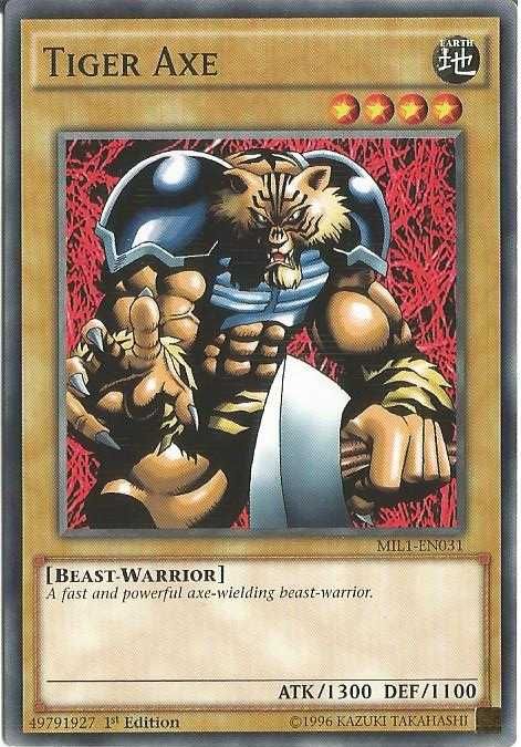 Karta YUGIOH Tiger Axe v.2