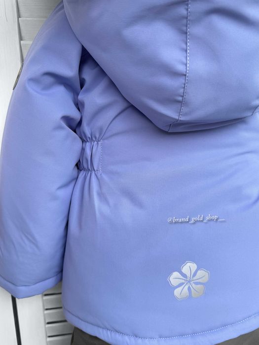 Зимовий термо комплект комбінезон для дівчинки lassye 104/110