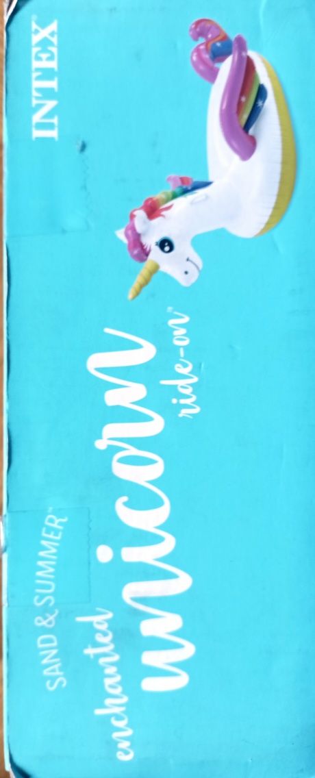 Materac dmuchany unicorn. NOWY