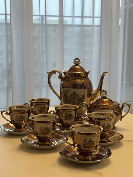 Serwis kawowy ALICJA ZPS Karolina Jaworzyna Śląska lata PRL