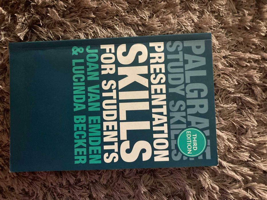 Presentation Skills for Students (Palgrave Study Skills)