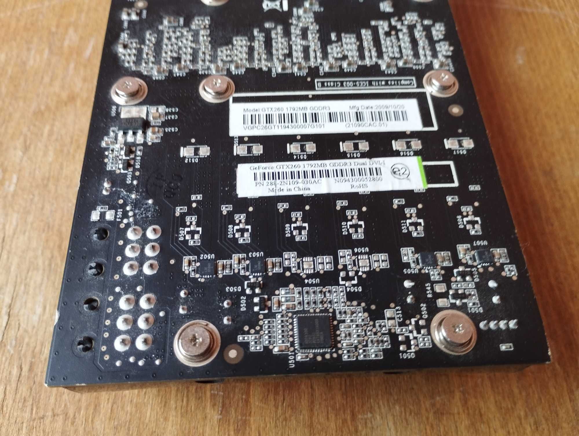 Відеокарта Nvidia GeForce GTX260 1792MB 448бит